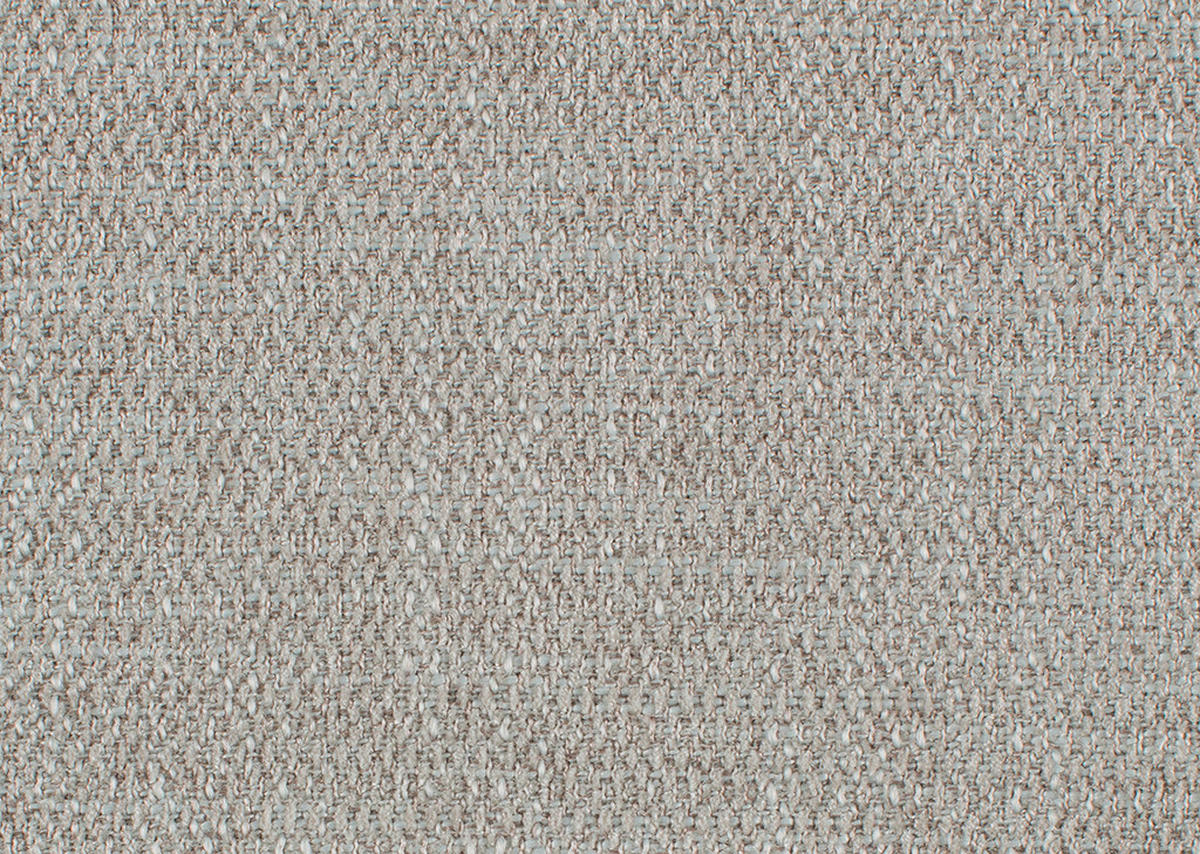 ECKSOFA in Chenille Ecru  - Ecru/Schwarz, Design, Textil/Metall (334/168cm) - Dieter Knoll
