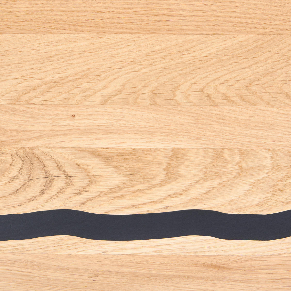 ESSTISCH in Holz, Metall   - Schwarz/Naturfarben, Design, Holz/Metall (140/76/80cm) - MID.YOU