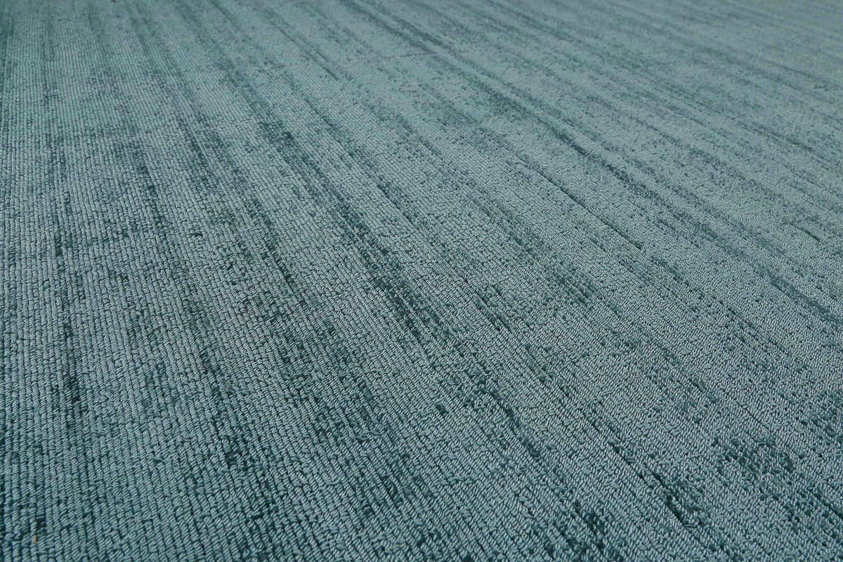 HANDWEBTEPPICH  Wohnzimmer 160/230 cm Gil Petrol rechteckig  - Petrol, KONVENTIONELL, Textil (160/230cm) - Esprit