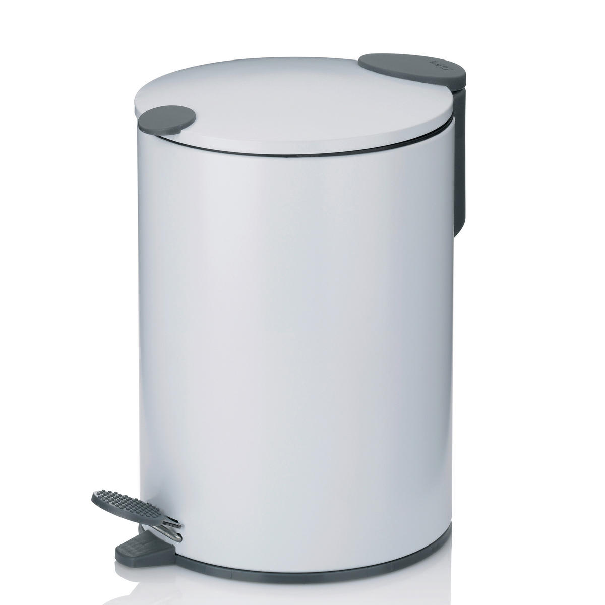 KOSMETIKEIMER MATS 3 L  - Schwarz/Weiß, Basics, Kunststoff/Metall (17/23cm) - Kela