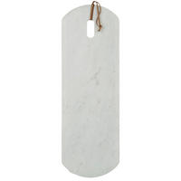 SCHNEIDEBRETT 60/20/2 cm  - Weiss, Basics, Stein (60/20/2cm) - Ambia Home