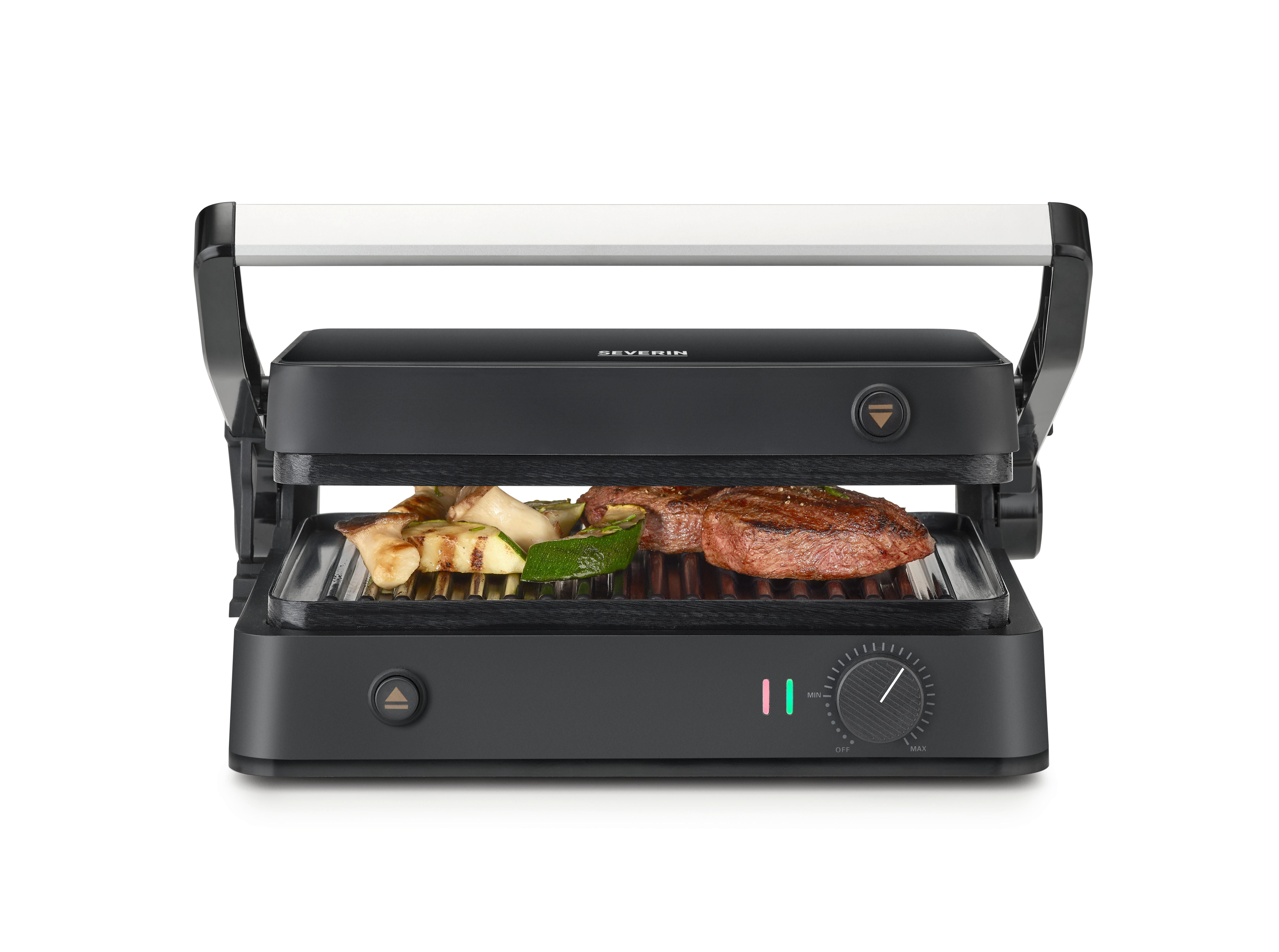 KONTAKTGRILL  - Schwarz, Basics (32/35/13cm) - Severin