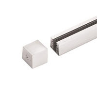 ÄNDPROPP FÖR SKENSYSTEM m6 HV Track 4 2,3/2,5/2,5 cm   - nickelfärgad, Basics, metall (2,3/2,5/2,5cm) - Fischer & Honsel