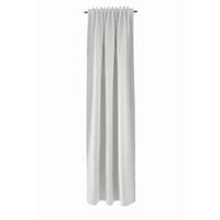 WÄRMESCHUTZVORHANG Verdunkelung  - Weiß, Basics, Textil (140/245cm)