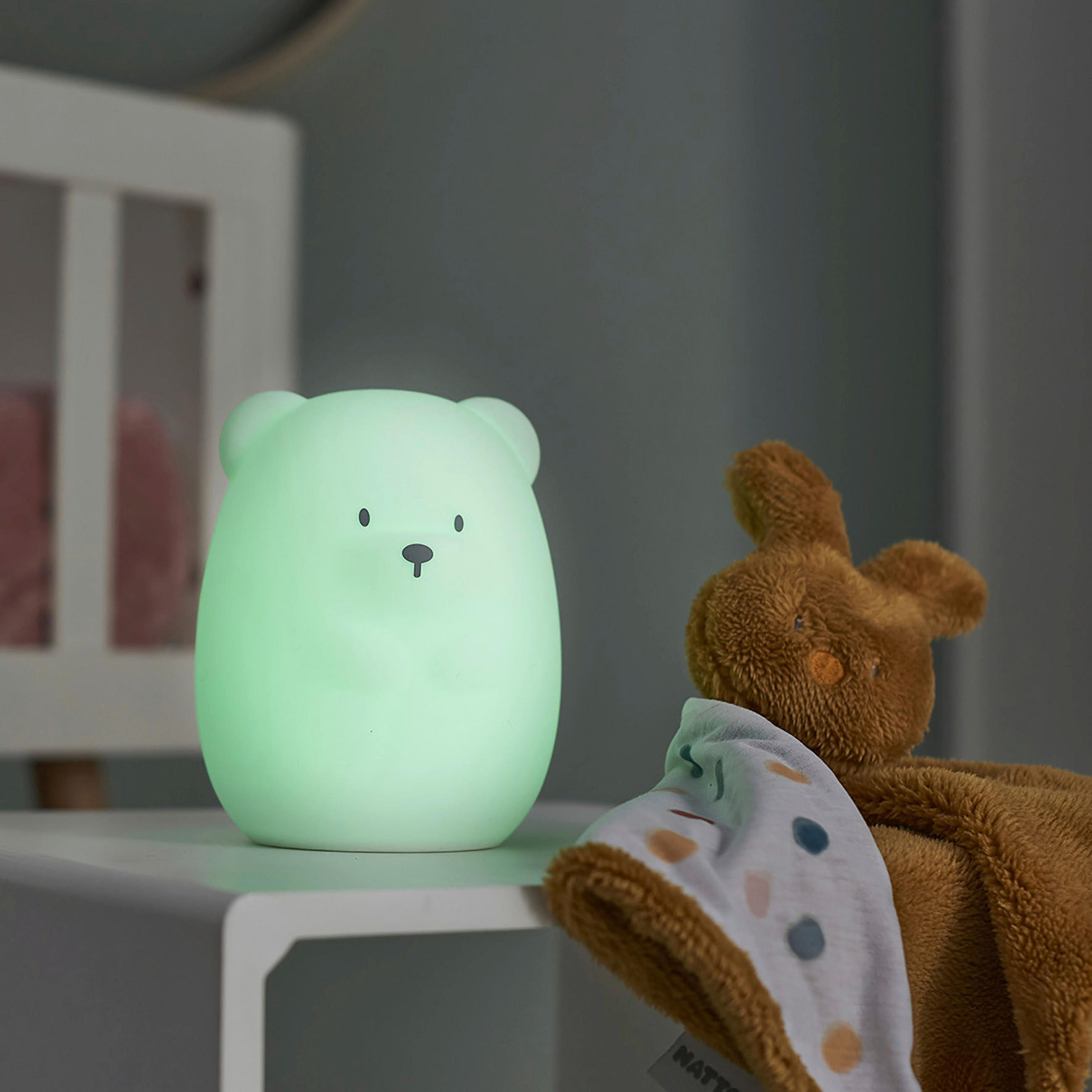 KINDER-NACHTLICHT - Weiß, Basics, Kunststoff (12.5/12.5/15cm)