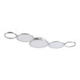 LED-DECKENLEUCHTE 107/51/6 cm  - Alufarben, Design, Kunststoff/Metall (107/51/6cm) - Novel