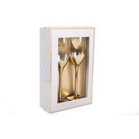 SKLENICE NA ŠAMPAŇSKÉ 2 ks - Trend, sklo (6/23/6cm)