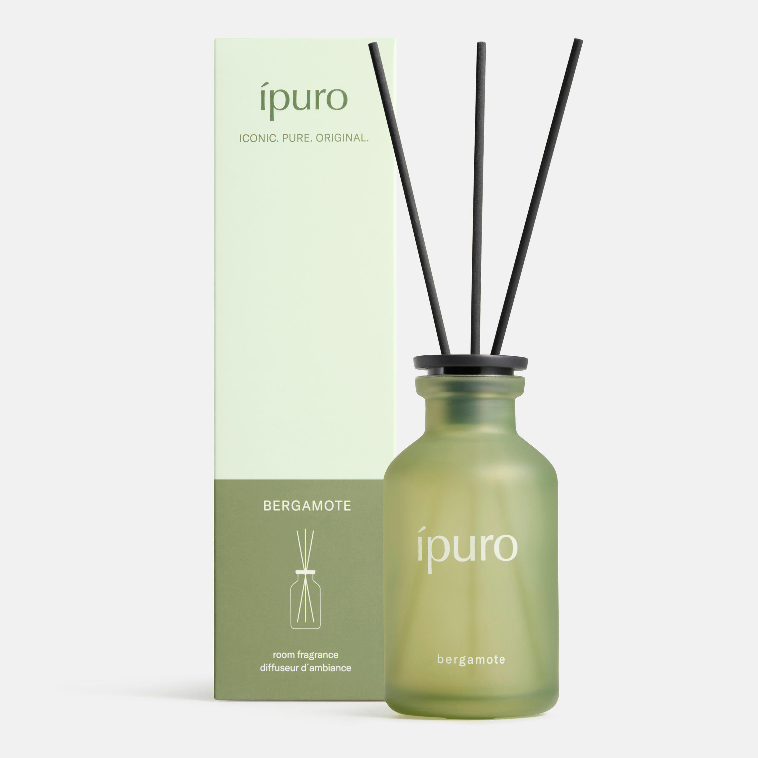 RAUMDUFT 75 ml  - Hellgrün, Basics, Glas (75ml)