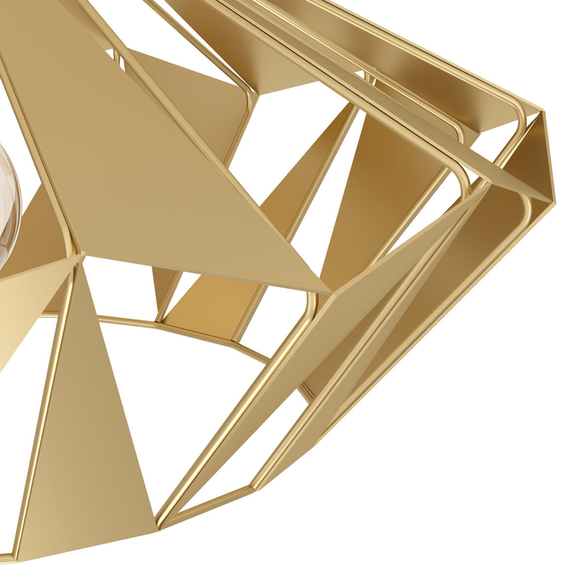 DECKENLEUCHTE  47/23,5 cm    - Goldfarben, Design, Metall (47/23,5cm) - Eglo