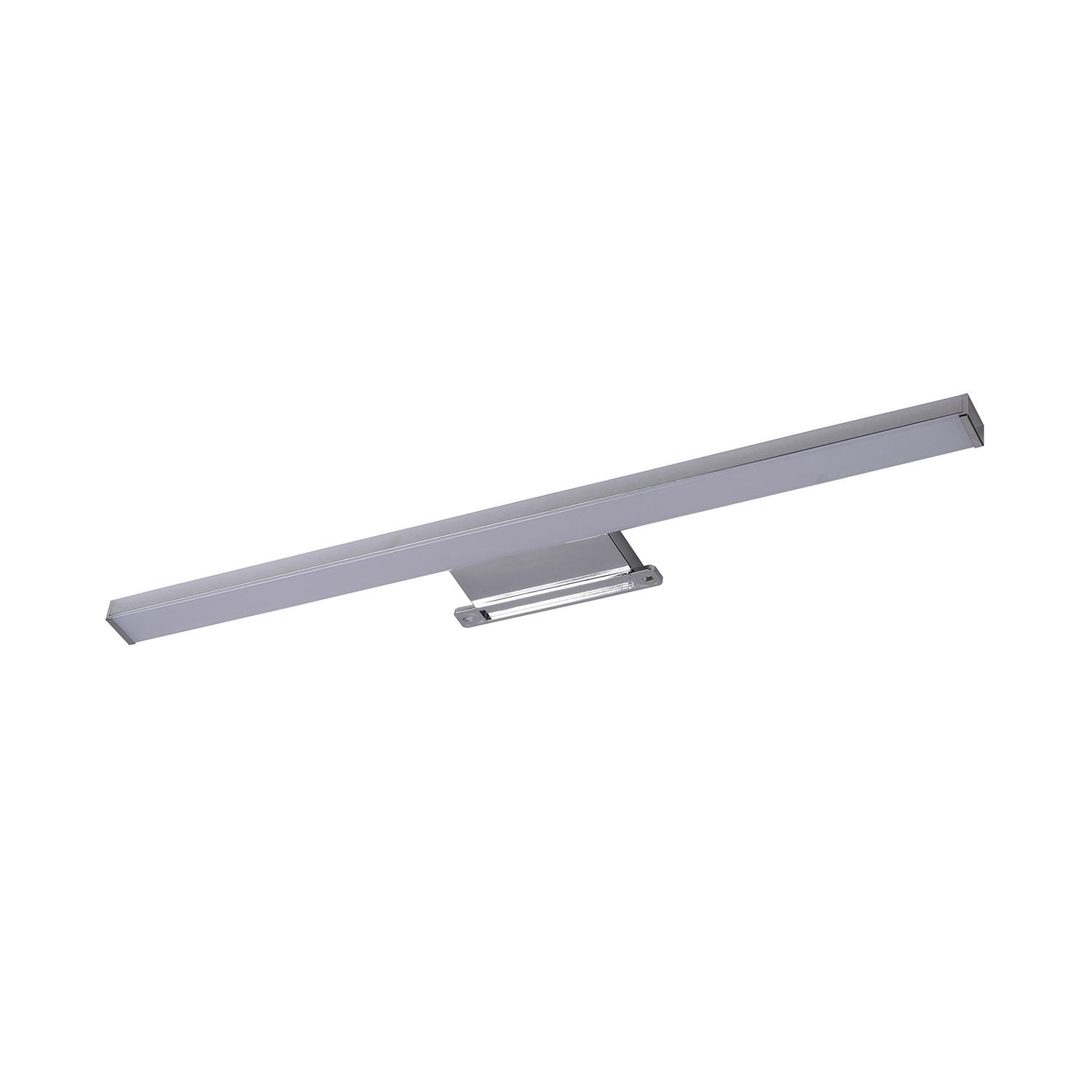 BADEZIMMER-WANDLEUCHTE 4825 VICTORIA 50/7/7 cm   - Chromfarben, Basics, Metall (50/7/7cm)
