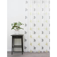 TKANINA ZA ZAVJESE zelena, bijela   - bijela/zelena, Basics, tekstil (300cm)