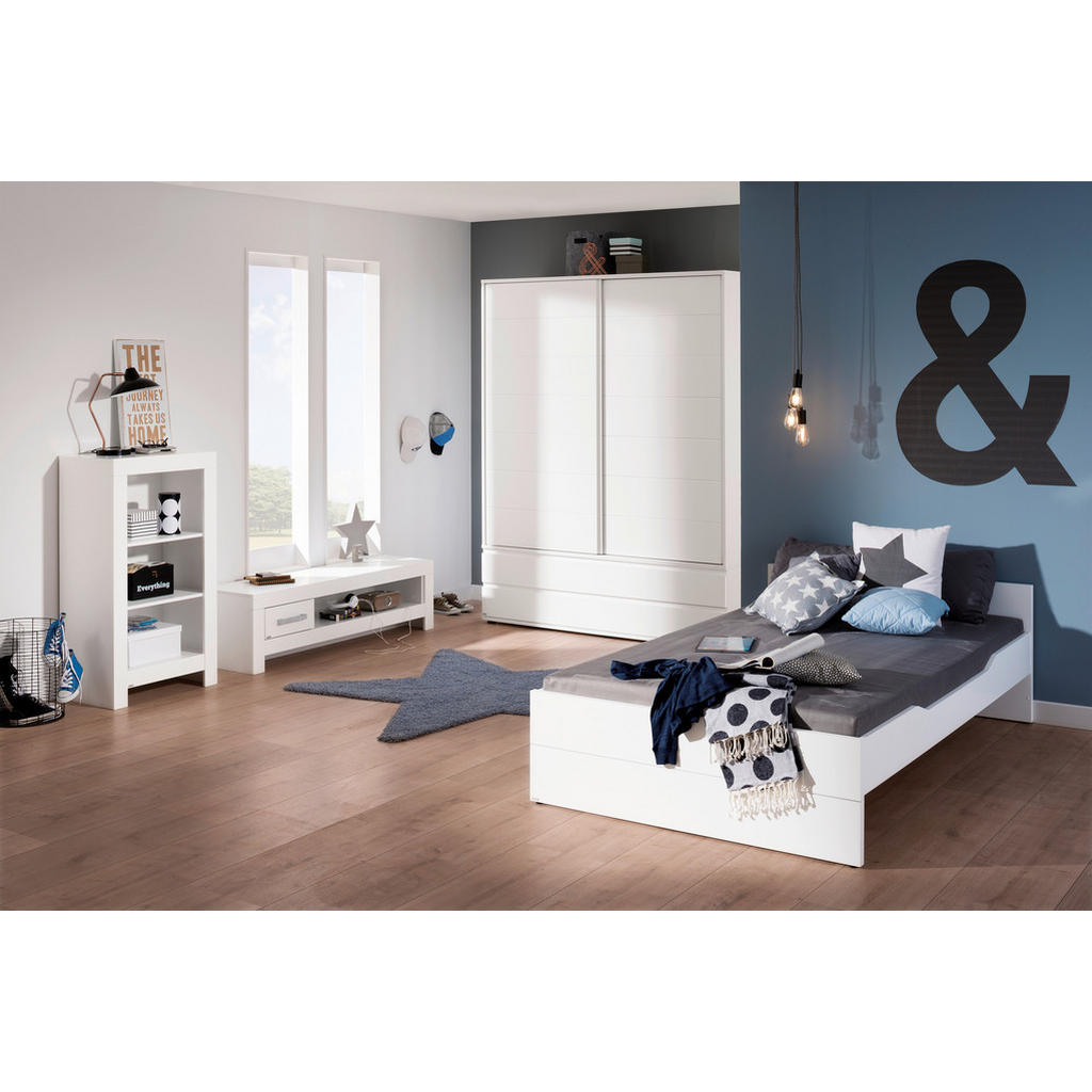 Thumbnail - Paidi Kleiderschrank, Weiß, Holzwerkstoff, 7 Fächer, 2 Schubladen, 164x206.8x62.6 cm, Blauer Engel, Goldenes M, grifflos...