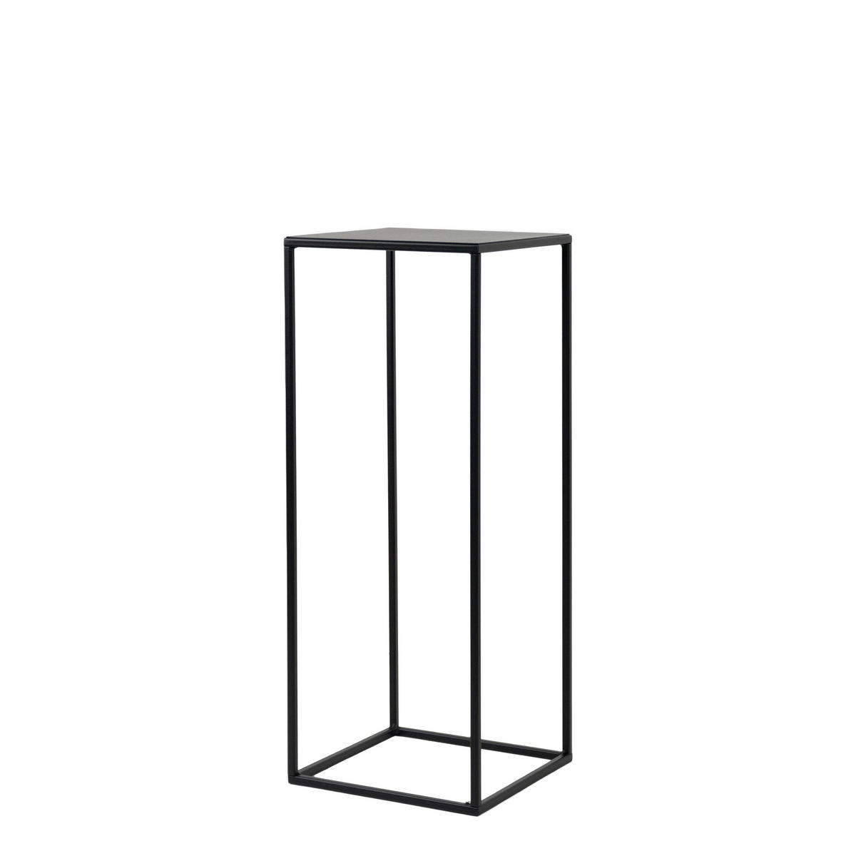 BLUMENSTÄNDER in Metall  - Schwarz, Basics, Metall (25/62/25cm)