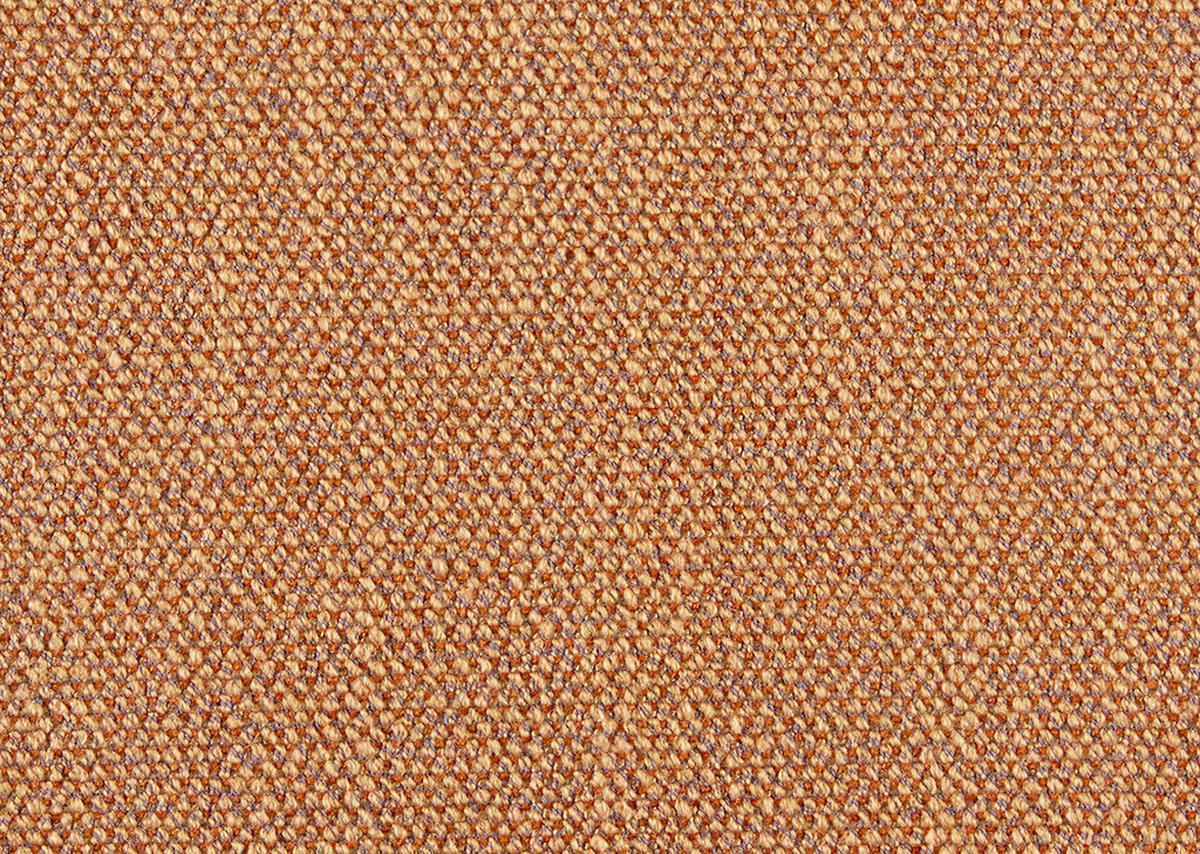 ECKSOFA  in Flachgewebe Rostfarben  190/285 cm  - Rostfarben/Schwarz, Design, Textil/Metall (190/285cm) - Johann Jakob