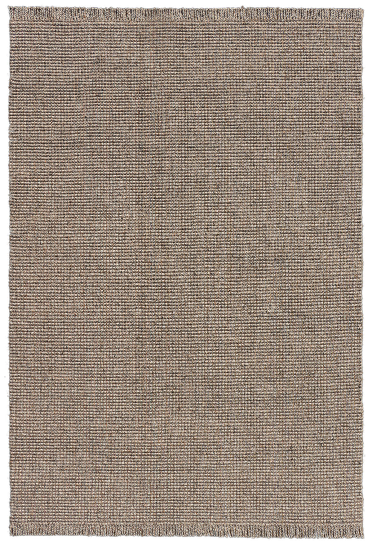 HANDWEBTEPPICH 130/190 cm Naturfarben, Beige  - Beige/Naturfarben, Design, Textil (130/190cm) - Linea Natura