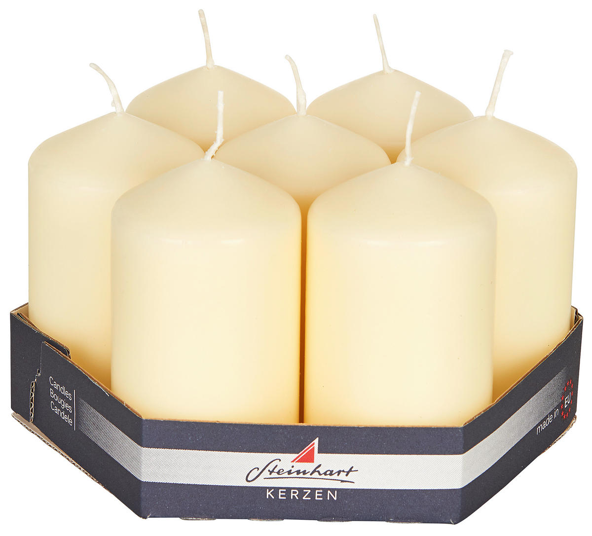 STUMPENKERZE 6,7/10 cm  - Basics (6,7/10cm) - Steinhart