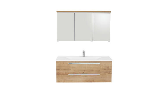 BADEZIMMER - Eichefarben, Design, Holzwerkstoff (120cm) - Dieter Knoll