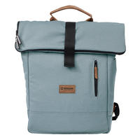 WICKELRUCKSACK N° 6 Aqua Mint/Tabak  - Braun/Mintgrün, Basics, Textil (31/45/12cm) - Gesslein