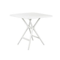ESSTISCH      - Weiß, Basics, Kunststoff (70/70/73cm) - Present Time