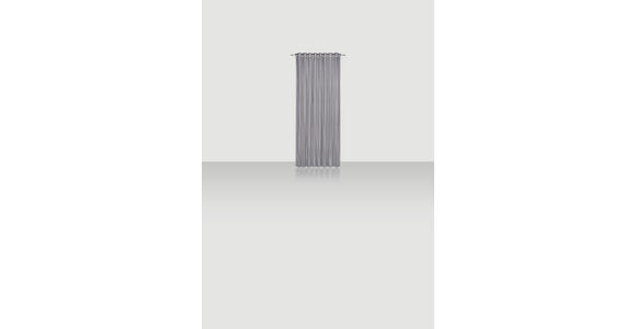 FERTIGVORHANG blickdicht  - Anthrazit, Design, Textil (122/255cm) - Novel