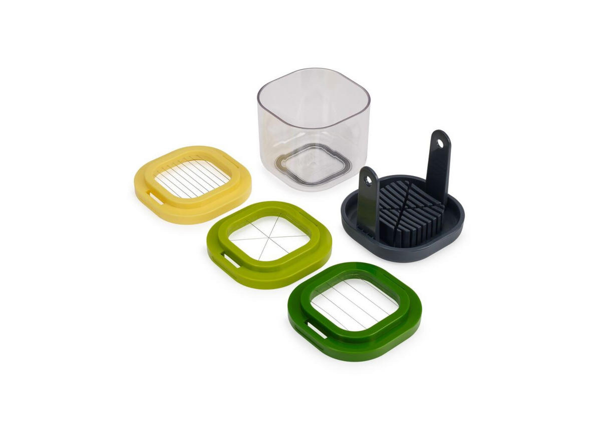 REZAČ VOĆA Multi-Prep  - zelena/žuta, Basics, metal/plastika (9,6/12,2/9,6cm) - Joseph Joseph