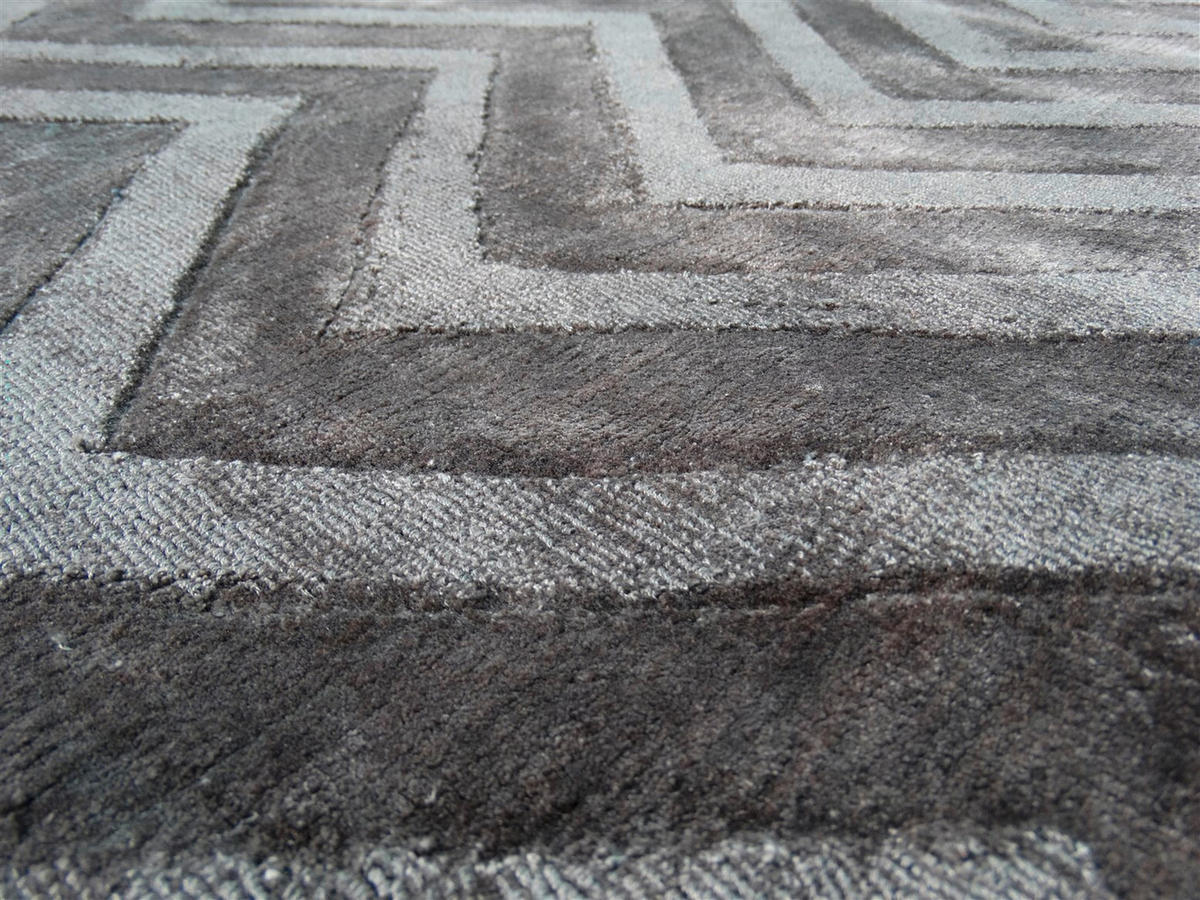 FLACHWEBETEPPICH 200/290 cm Grau, Anthrazit  - Anthrazit/Grau, Basics, Textil (200/290cm) - Novel