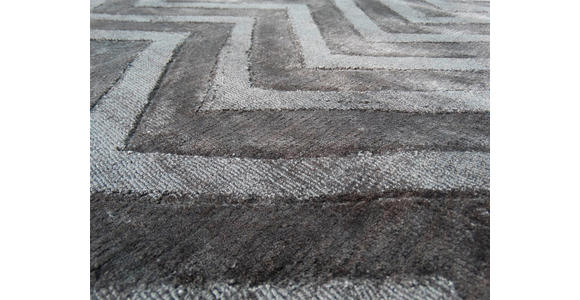 FLACHWEBETEPPICH 200/290 cm Anthrazit, Grau  - Anthrazit/Grau, Basics, Textil (200/290cm) - Novel