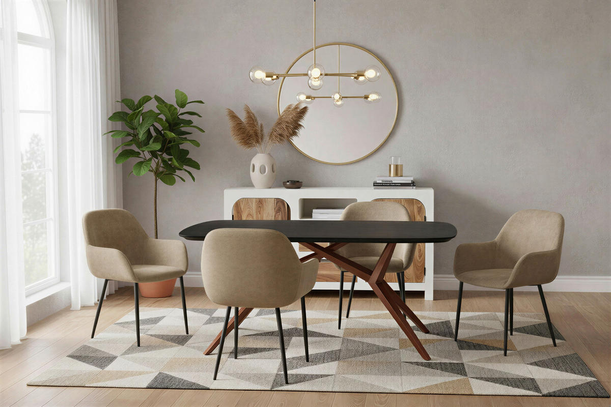 SIDEBOARD 150/80/40 cm  - Naturfarben/Weiß, Design, Holz/Holzwerkstoff (150/80/40cm) - MID.YOU