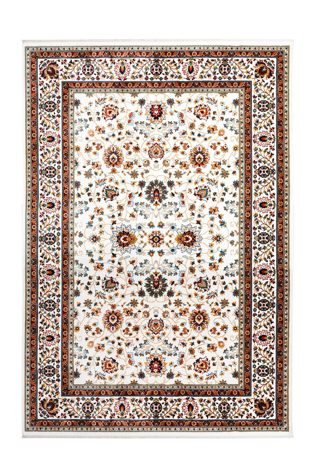TEPPICH 80/150 cm Scotland - Glasgow Creme Multicolor  - Multicolor, KONVENTIONELL, Textil (80/150cm)