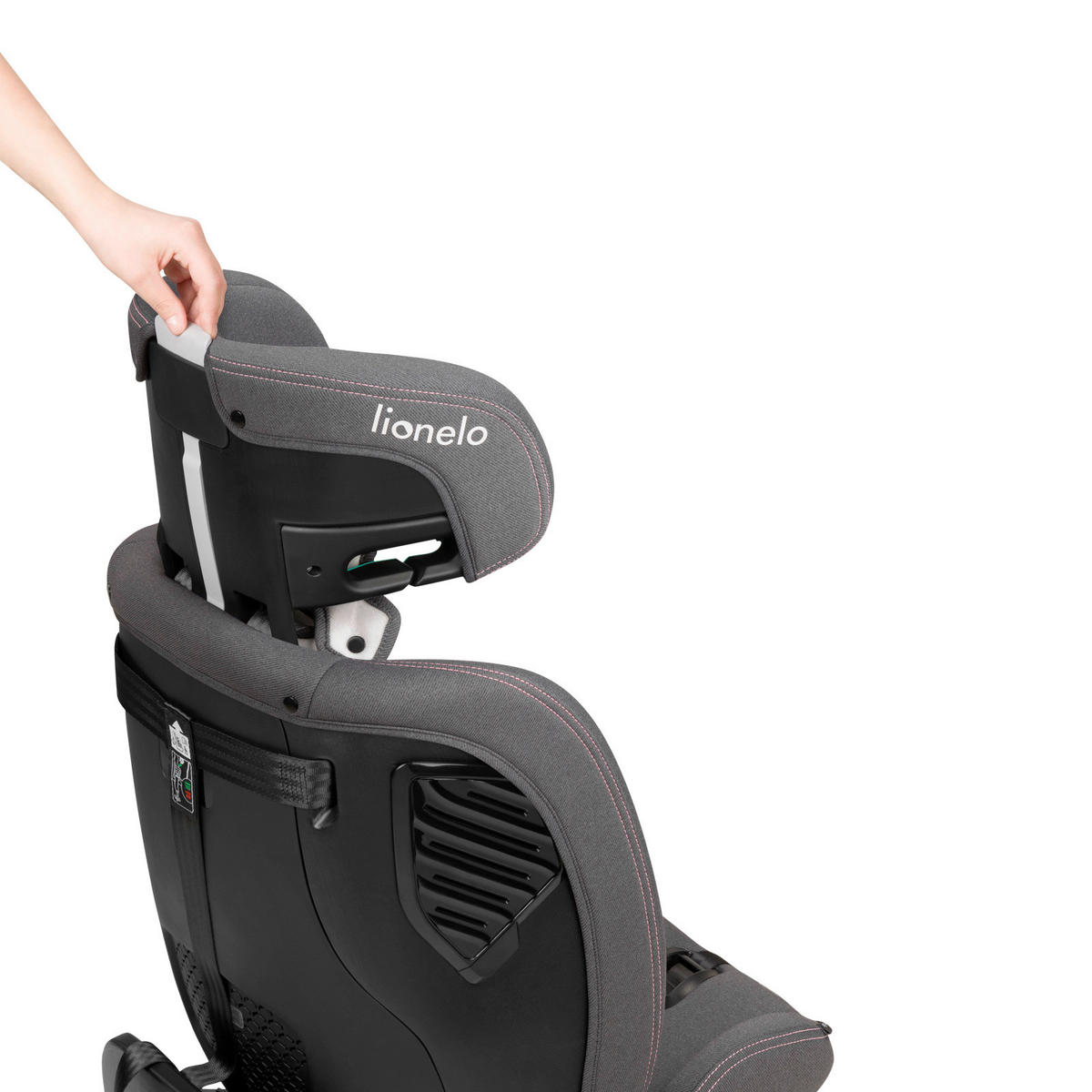 KINDERAUTOSITZ  - Grau, Basics, Kunststoff (44,5/60/81cm) - Lionelo