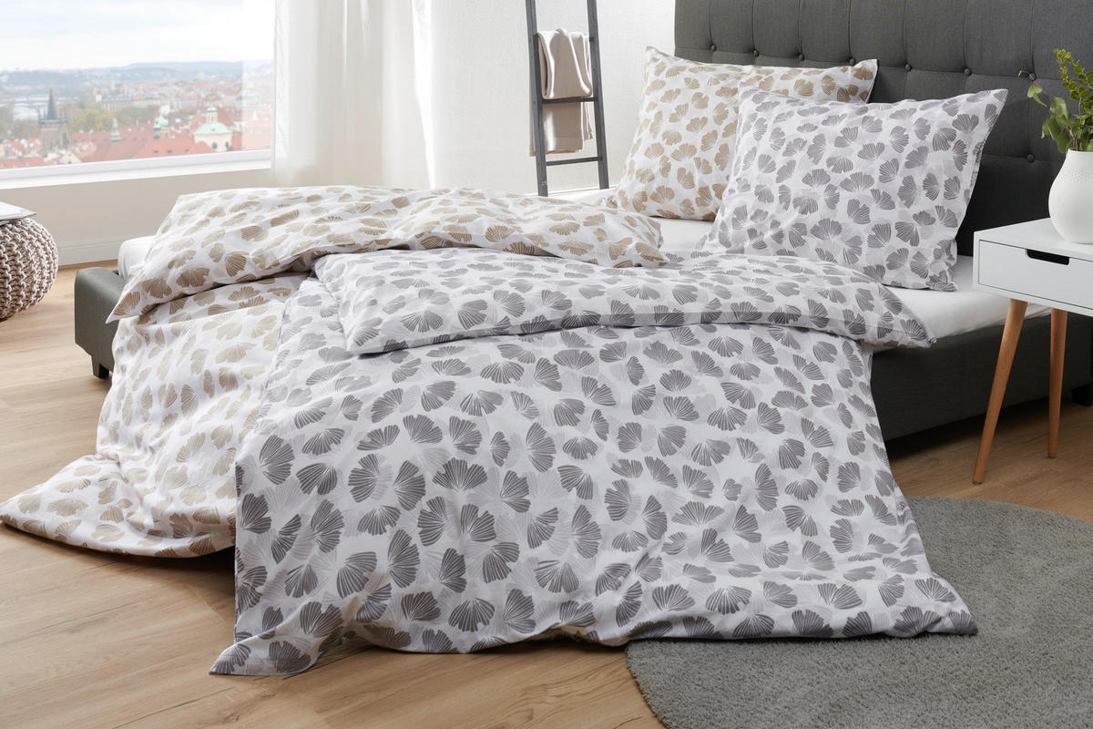 ÁGYNEMŰHUZAT-GARNITÚRA 140/200 cm  - szürke, Konventionell, textil (140/200cm) - Boxxx
