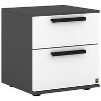 NACHTSCHRANK 46/48,6/46 cm  - Anthrazit/Schwarz, Design, Holzwerkstoff/Kunststoff (46/48,6/46cm) - Musterring