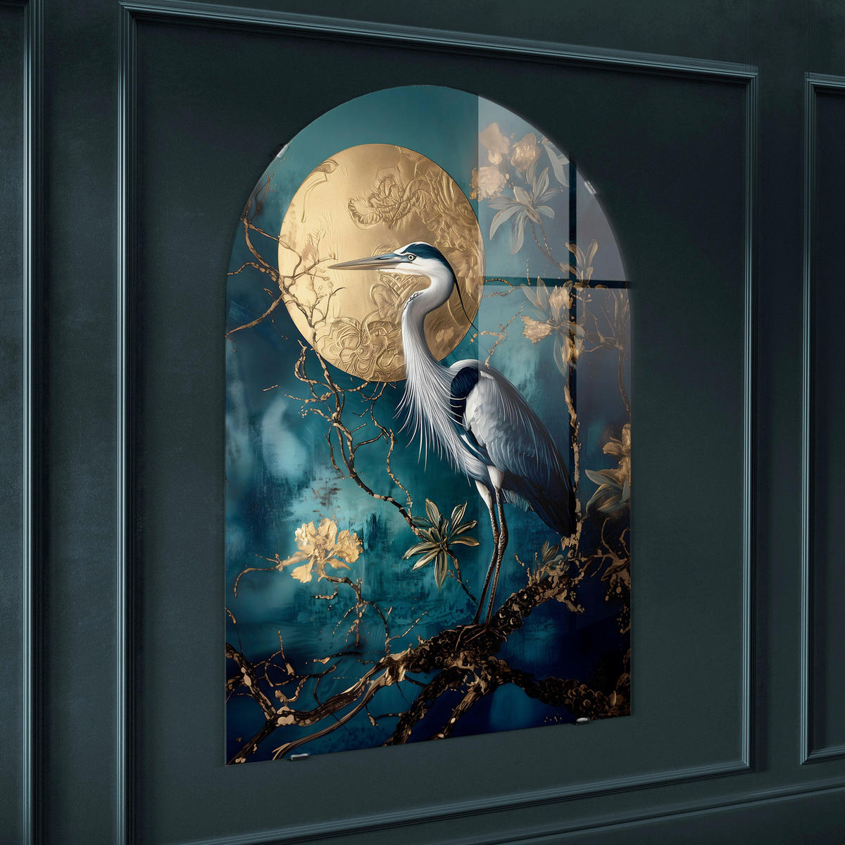 GLASBILD Tiere 70/100 cm  - Multicolor, Basics, Glas/Papier (70/100cm)