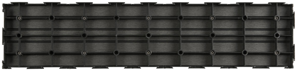 TERRASSENDIELE Grau 8 Stück  - Grau, Basics, Kunststoff (59,2/13,4/3,3cm) - Ambia Garden
