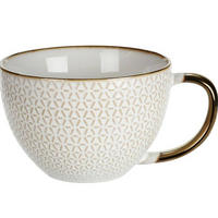 KAFFEMUGG 460 ml  - cremefärgad, Trend, keramik (460ml)