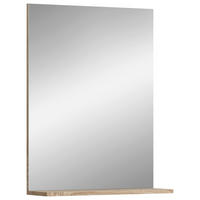 SPIEGEL 60/79/18 cm  - Sonoma Eiche, Modern, Glas/Holzwerkstoff (60/79/18cm) - MID.YOU