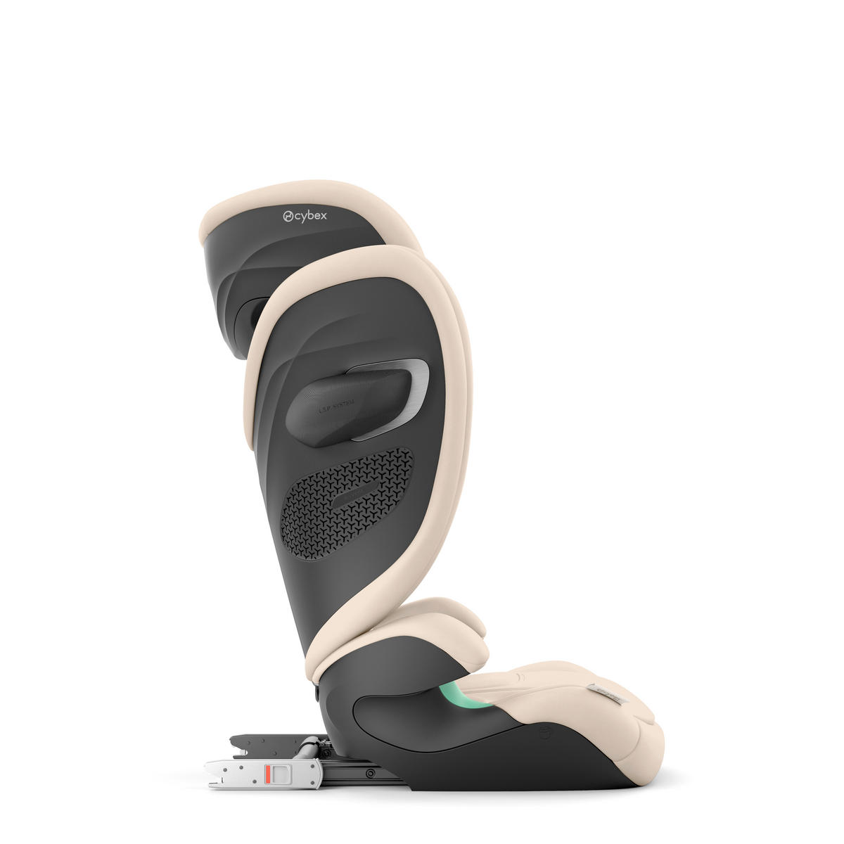 KINDERAUTOSITZ Solution G2 Plus Almond Beige   - Beige, Basics, Kunststoff/Textil (38/59/55-80cm) - cybex GOLD