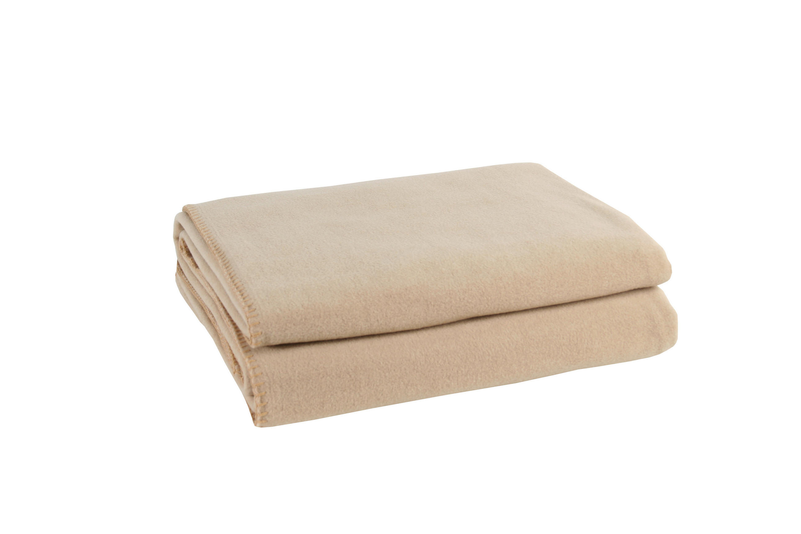 ODEJA IZ FLISA 220/240 cm peščene barve  - peščene barve, Basics, tekstil (220/240cm) - Zoeppritz