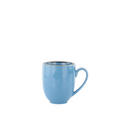 KAFFEEBECHER AQUA AZZURRO  440 ml   - Blau, Trend, Keramik (8,9/10,6cm) - Novel