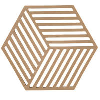 GRYTUNDERLÄGG   - sandfärgad, Basics, plast (16/14cm) - Zone Denmark