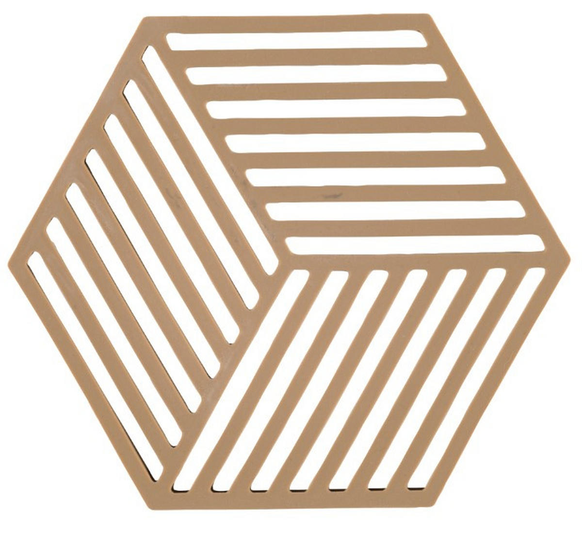 GRYTUNDERLÄGG   - sandfärgad, Basics, plast (16/14cm) - Zone Denmark