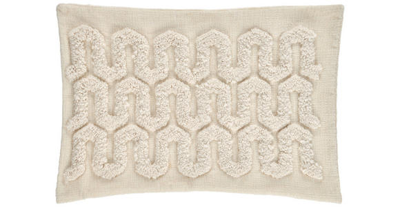 ZIERKISSEN  40/60 cm   - Weiß, KONVENTIONELL, Textil (40/60cm) - Esposa