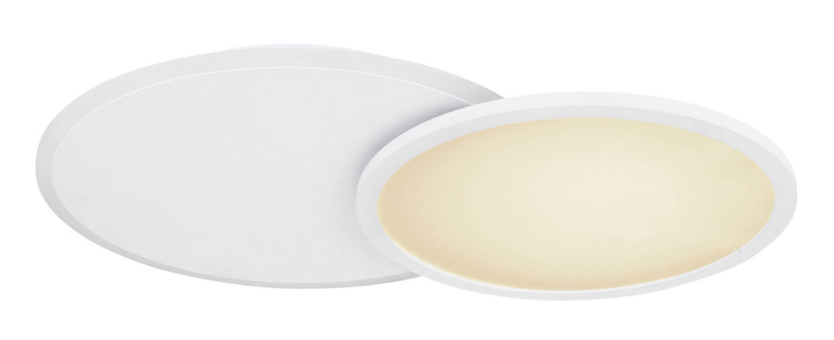 LED-DECKENLEUCHTE 33/45,2/7,5 cm   - Weiß, Trend, Kunststoff/Metall (33/45,2/7,5cm)