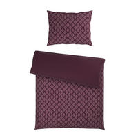 WENDEBETTWÄSCHE 2-teilig STRIPES DK Satin 140/200 cm  - Violett, Design, Textil (140/200cm) - Dieter Knoll