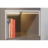 VITRINE Braun - Alufarben/Braun, Design, Glas/Holzwerkstoff (52/209/46cm) - Joop!