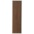 MIDISCHRANK 35/125/37 cm  - Nussbaumfarben/Bronzefarben, Design, Glas/Holz (35/125/37cm) - Dieter Knoll