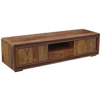 TV DIEL, indický palisander, farba indického palisandra, 178/45/45 cm - medená/farba indického palisandra, Lifestyle, kov/drevo (178/45/45cm) - Landscape