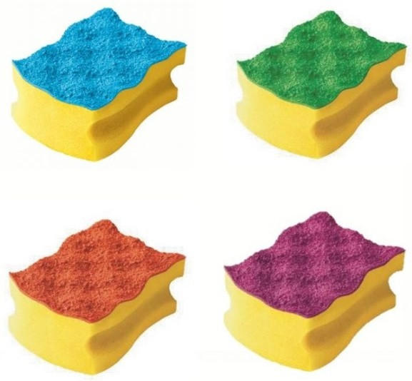 Vileda pur active color 4-pack - multicolor, Basics, plast - Best Price