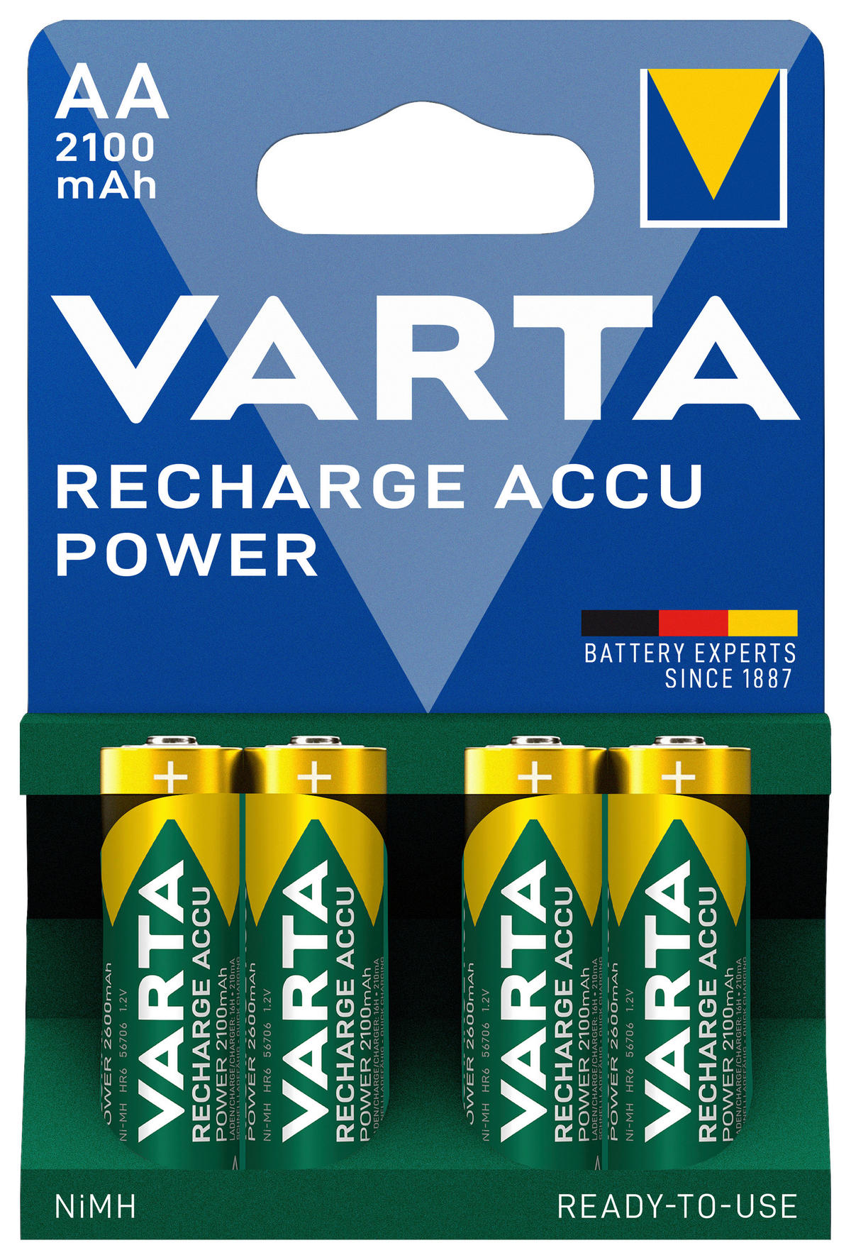 BATTERI - Basics (8/12/1.6cm) - Varta