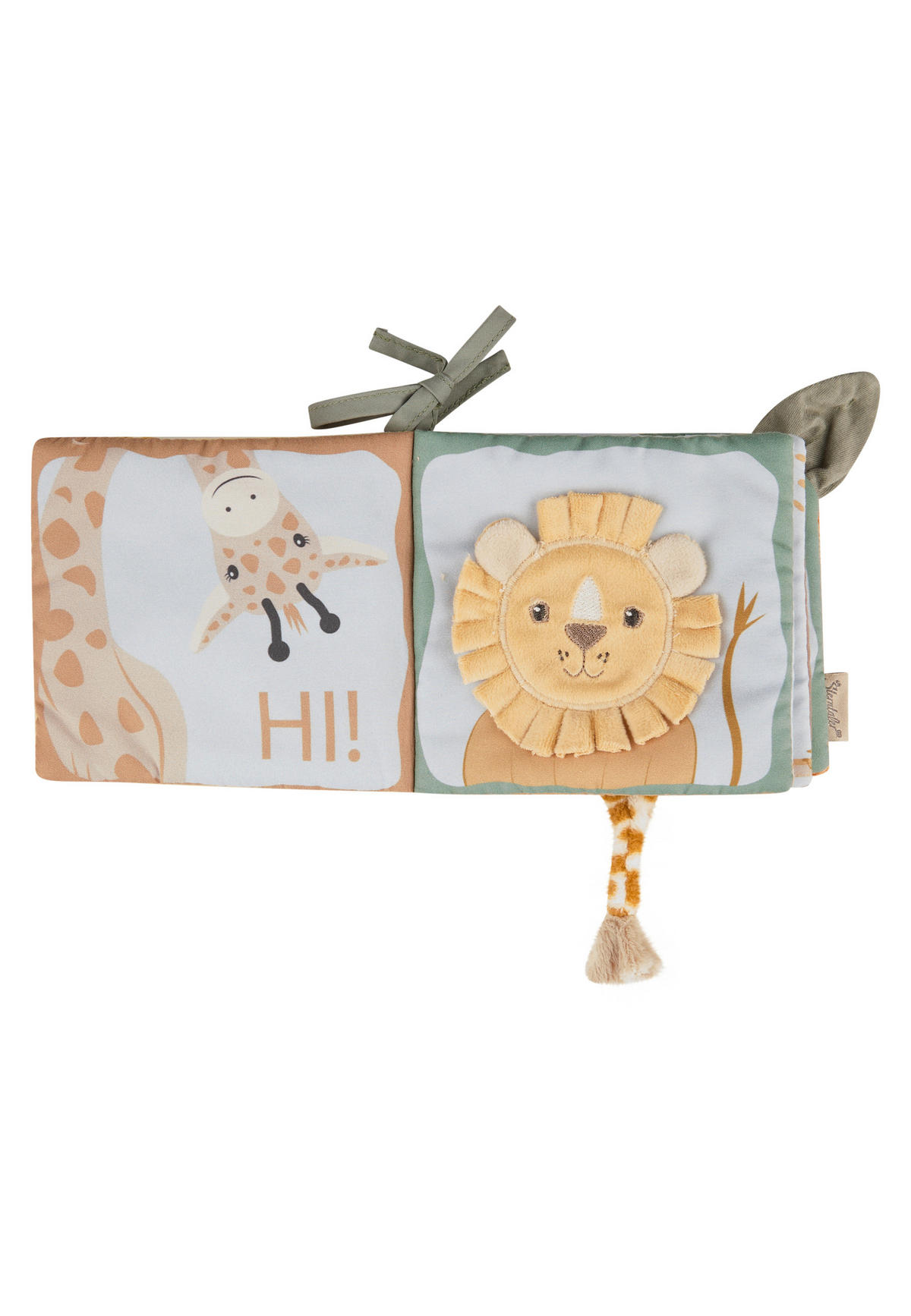 STOFFBUCH Safari  - Dunkelgelb, Basics, Textil (11,5/13/4cm) - Sterntaler